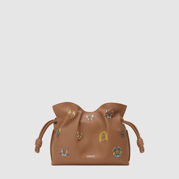 ❤로에베 여성 캣츠 미니 플라멩코 클러치 - Loewe Womens Cats Mini Flamenco Clutch - lob13371x