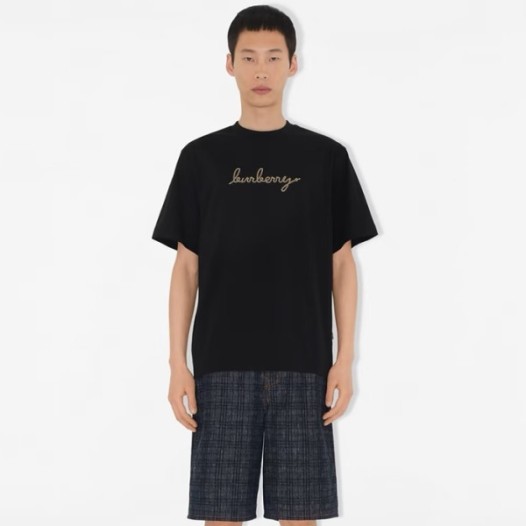 ❤버버리 남성 라운드 반팔 티셔츠 - Burberry Mens Round Tshirt - buc13477x