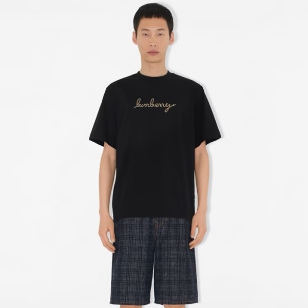 ❤버버리 남성 라운드 반팔 티셔츠 - Burberry Mens Round Tshirt - buc13477x