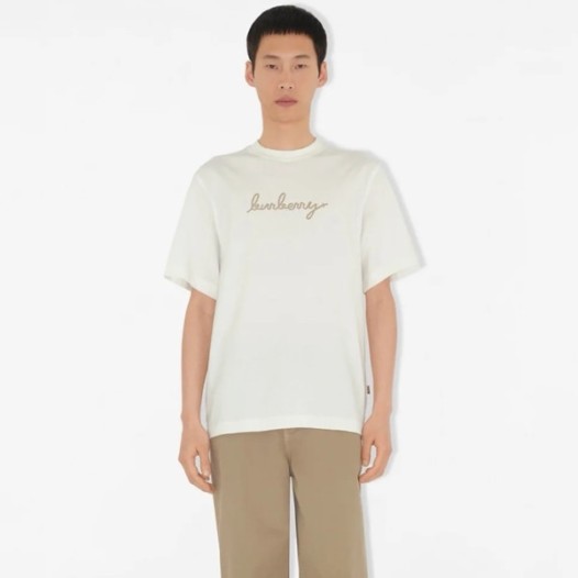 ❤버버리 남성 라운드 반팔 티셔츠 - Burberry Mens Round Tshirt - buc13478x