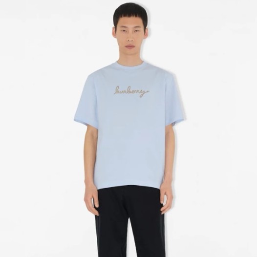 ❤버버리 남성 라운드 반팔 티셔츠 - Burberry Mens Round Tshirt - buc13479x