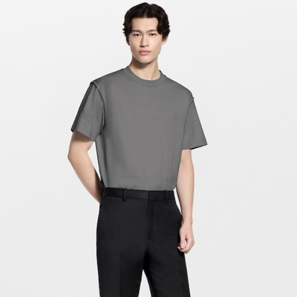 ❤루이비통 남성 라운드 반팔 티셔츠 - Louis vuitton Mens Round Tshirt - lvc13489x