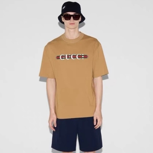 ❤구찌 남성 라운드 반팔티 - Gucci Mens Round Tshirt - guc13490x