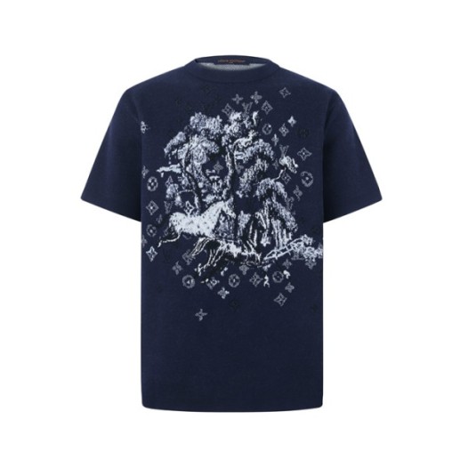 ❤루이비통 남성 라운드 반팔 티셔츠 - Louis vuitton Mens Round Tshirt - lvc13495x
