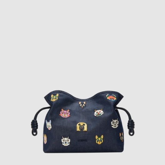 ❤로에베 여성 캣 미디엄 플라멩코 클러치 - Loewe Womens Cats Medium Flamenco Clutch - lob13396x