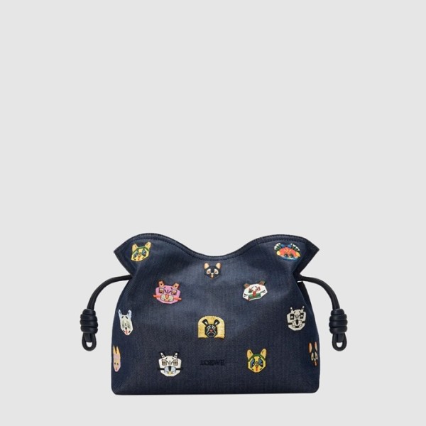 ❤로에베 여성 캣 미디엄 플라멩코 클러치 - Loewe Womens Cats Medium Flamenco Clutch - lob13396x