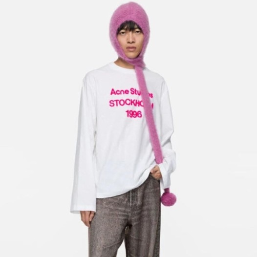 ❤아크네 남성 라운드 긴팔티 - Acne Mens Round Tshirt - anc13521x