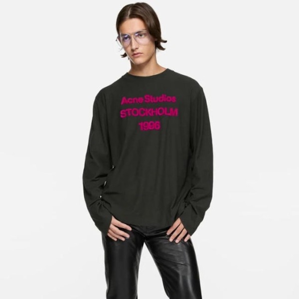 ❤아크네 남성 라운드 긴팔티 - Acne Mens Round Tshirt - anc13522x