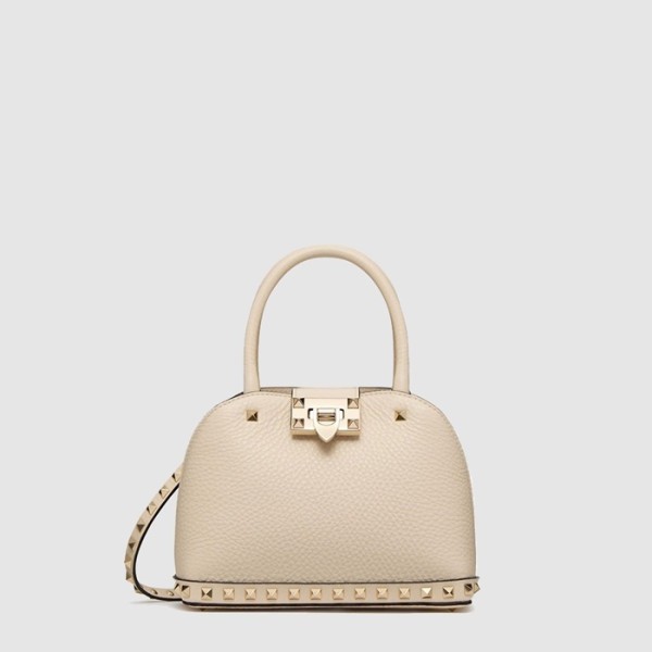 ❤발렌티노 여성 가라바니 락스터드 가죽 스몰 핸드백 - Valentino Womens Garavani Rockstud Leather Small Handbag - vab13428x