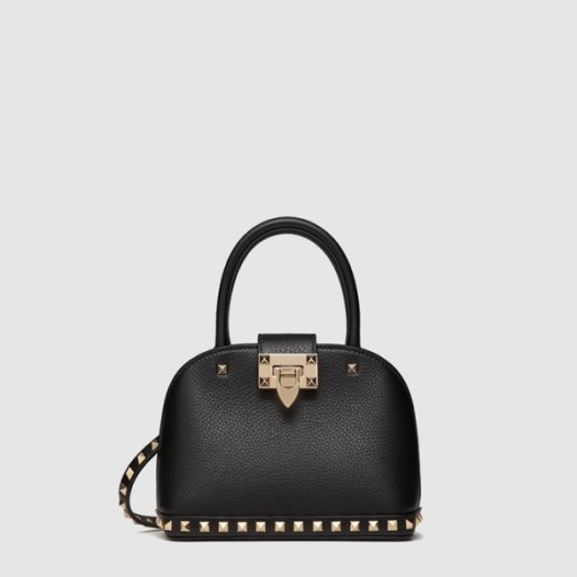 ❤발렌티노 여성 가라바니 락스터드 가죽 스몰 핸드백 - Valentino Womens Garavani Rockstud Leather Small Handbag - vab13429x