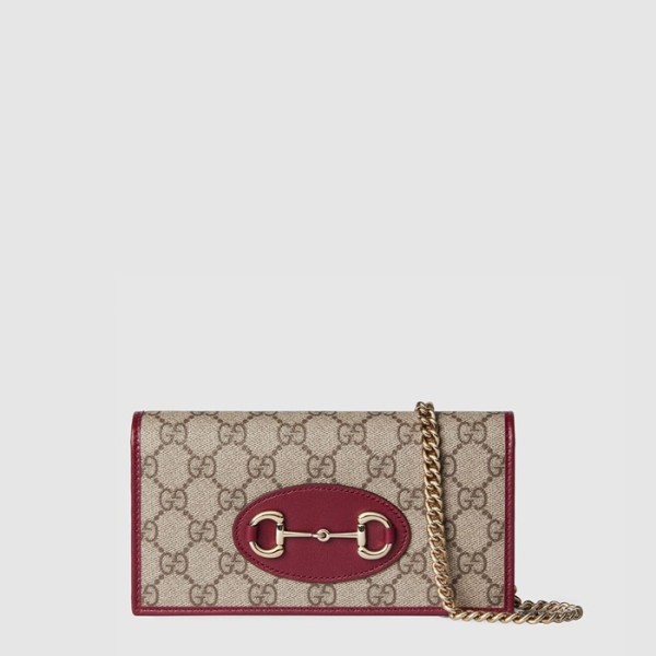 ❤구찌 여성 홀스빗 1955 체인 지갑 - Gucci Womens Horsebit 1955 Chain Walle - gub13574x