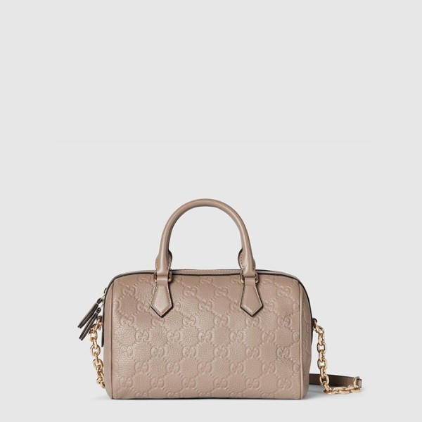 ❤구찌 여성 GG 엠블럼 스몰 탑 핸들백 - Gucci Womens GG Emblem Small Top Handle Bag - gub13602x