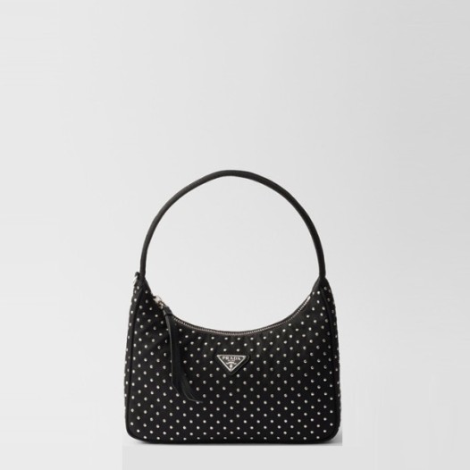 ❤프라다 여성 스터드 리에디션 리나일론 미니백 1BC515 - Prada Womens Studded Re-edition Re-Nylon Mini Bag - prb13610x