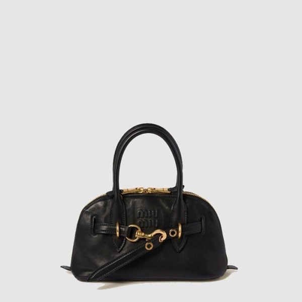 ❤미우미우 여성 아방뛰르 나파 가죽 탑 핸들 백 - Miumiu Womens Avanture Nappa Leather Top Handle Bag - mib13620x