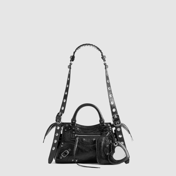 ❤발렌시아가 여성 네오 카골 Xs 메탈라이즈드 핸드백 - Balenciaga Womens Neo Cargo Xs Metalized Handbag - bab13626x
