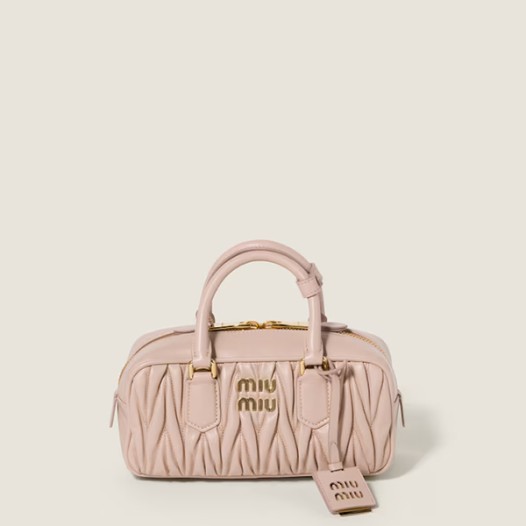 ★미우미우 여성 아르카디 마테라쎄 백 레귤러 - Miumiu Womens Arcadi Matelasse Bag