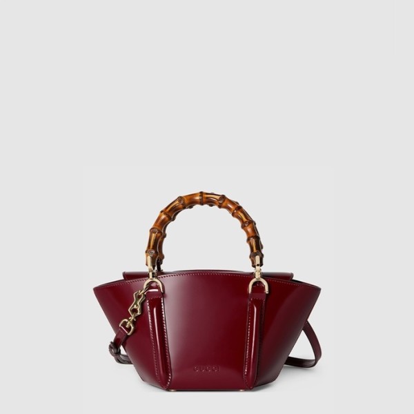 ❤구찌 여성 뱀부 탑 핸들 미니 토트백 - Gucci Womens Bamboo Top Handle Mini Tote Bag - gub13696x
