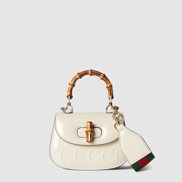 ❤구찌 여성 뱀부 1947 미니 탑 핸들백 - Gucci Womens Bamboo 1947 Mini Top Handle Bag - gub13769x