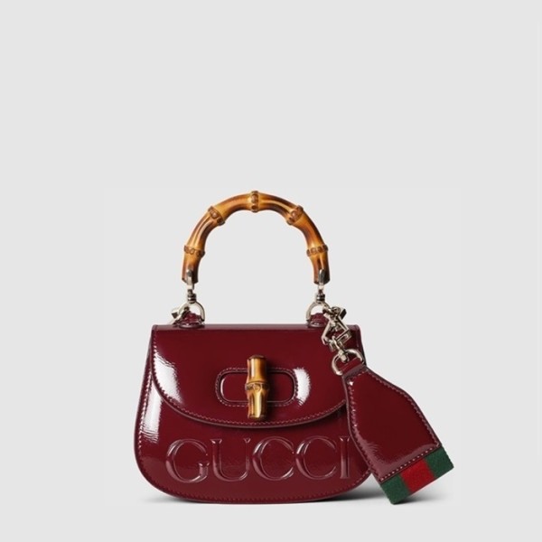 ❤구찌 여성 뱀부 1947 미니 탑 핸들백 - Gucci Womens Bamboo 1947 Mini Top Handle Bag - gub13770x