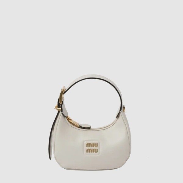 ❤미우미우 여성 가죽 호보백 - Miumiu Womens Leather Hobo Bag - mib13785x