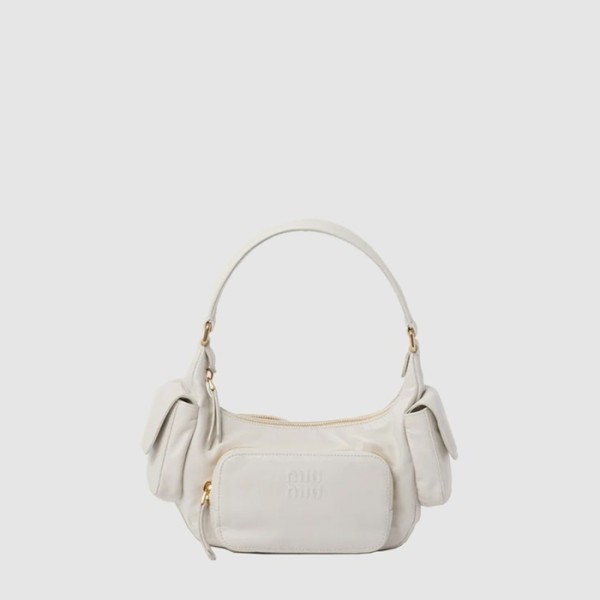 ❤미우미우 여성 나파 가죽 포켓 백 - Miumiu Womens Nappa Leather Pocket Bag - mib13810x