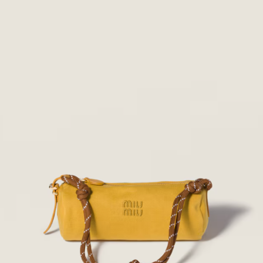 미우미우 여성 개버딘 파우치 - Miumiu Womens Gabardine Pouch