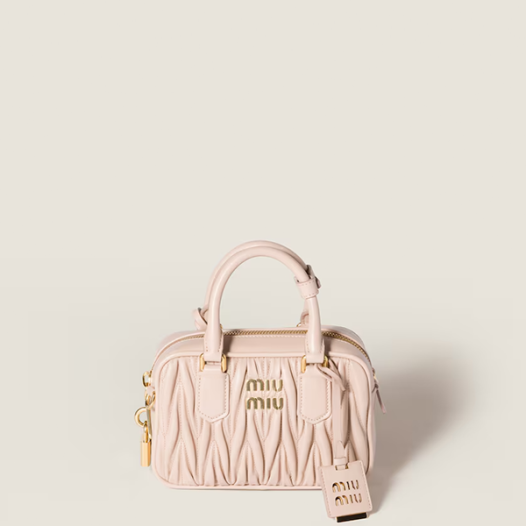 ★미우미우 여성 아르카디 마테라쎄 백 스몰 - Miumiu Womens Arcadi Matelasse Mini Bag