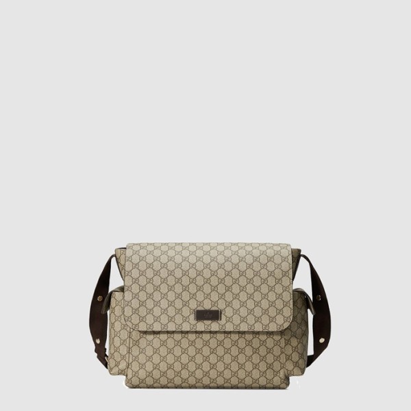 ❤구찌 남성 슈프림 베이지 다이퍼 백 - Gucci Mens Supreme Beige Diaper Bag - gub14164x