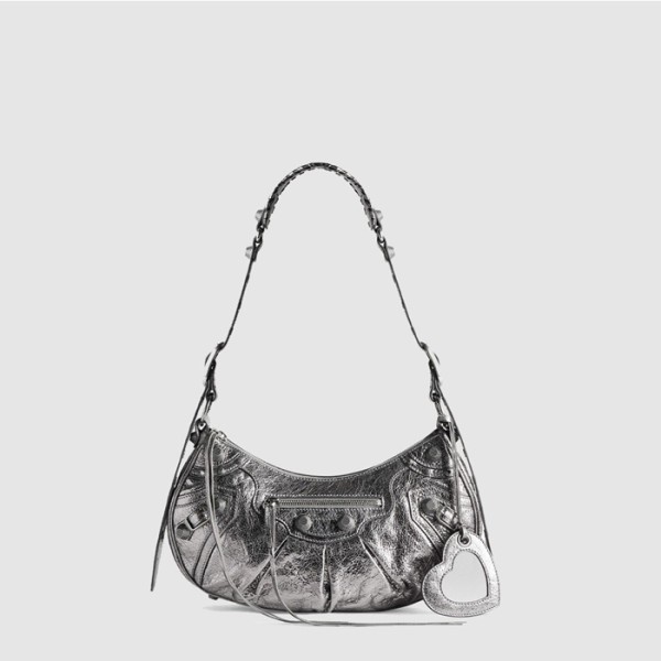 ❤발렌시아가 여성 르 카골 스몰 메탈라이즈드 숄더백 - Balenciaga Womens Le Cargol Small Metalized Shoulder Bag - bab14192x
