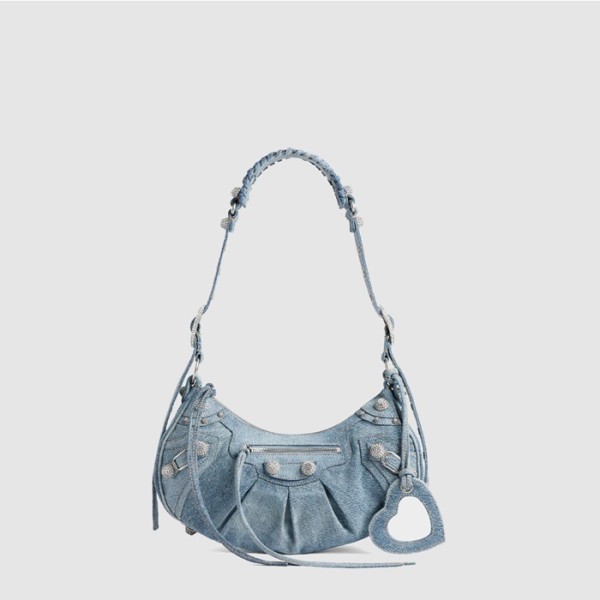 ❤발렌시아가 여성 르 카골 스몰 라인스톤 숄더백 - Balenciaga Womens Le Cargol Small Rhinestone Shoulder Bag - bab14194x