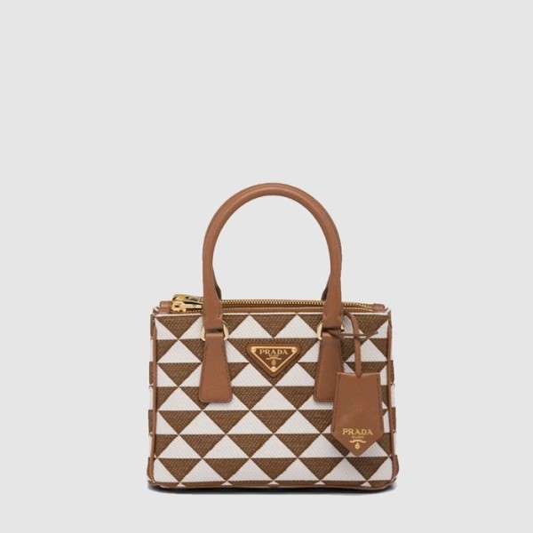 ❤프라다 여성 자카드 미니 백 1BA906 - Prada Womens Jacquard Mini Bag - prb14219x