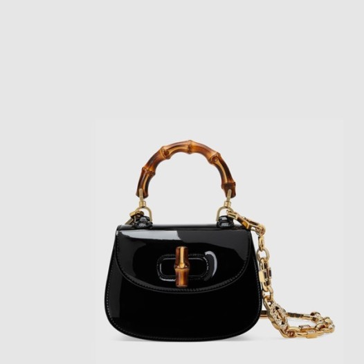 ❤구찌 여성 뱀부 1947 미니 탑 핸들백 - Gucci Womens Bamboo 1947 Mini Top Handle Bag - gub14220x