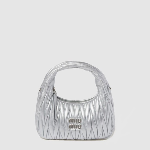 ❤미우미우 여성 완더 마테라쎄 호보 백 - Miumiu Womens Wander Matelasse Hobo Bag - mib14258x