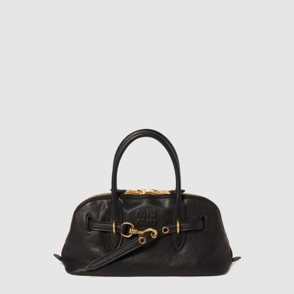 ❤미우미우 여성 아방뛰르 나파 가죽 탑 핸들 백 - Miumiu Womens Avanture Nappa Leather Top Handle Bag - mib14301x