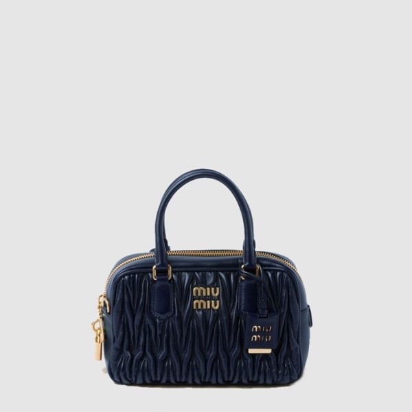 ❤미우미우 여성 아르카디 마테라쎄 가죽 백 - Miumiu Womens Arcadi Matelasse Leather Bag - mib14302x