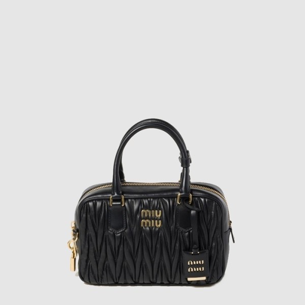 ❤미우미우 여성 아르카디 마테라쎄 가죽 백 - Miumiu Womens Arcadi Matelasse Leather Bag - mib14303x