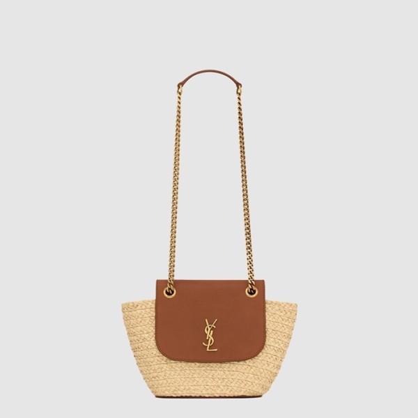 ❤입생로랑 여성 마논 미니 백 - Saint Laurent Womens Raffia Manon Mini Bag - ysb14458x