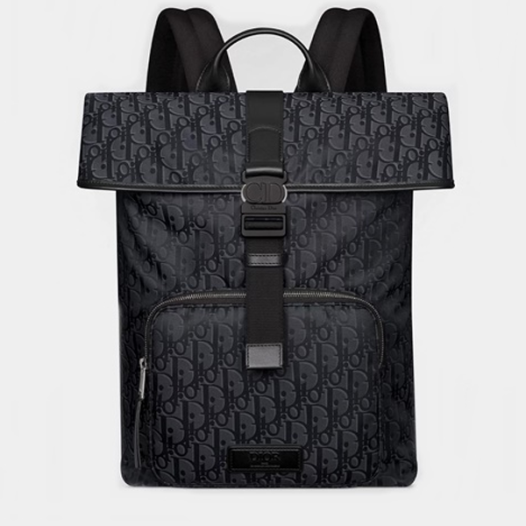 ★디올 남성 트렉 롤탑 백팩 - Dior Mens Trek Roll-Top Backpack - dib14491x