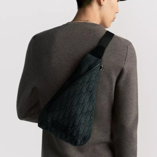 ★디올 남성 트렉 지퍼 슬링백 - Dior Mens Trek Zipper Sling bag