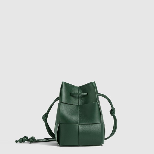 ❤보테가 베네타 여성 카세트 미니 크로스바디 버킷 백 - Bottega veneta Womens Cassette Mini Crossbody Bucket Bag - bvb14634x