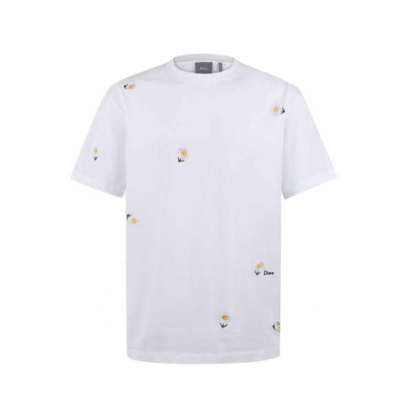 ❤디올 남성 라운드 반팔 티셔츠 - Dior Mens Round Tshirt - dic13528x