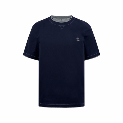 ❤브루넬로쿠치넬리 남성 라운드 티셔츠 - Brunello Cucinelli Mens Round Tshirt - brc13543x