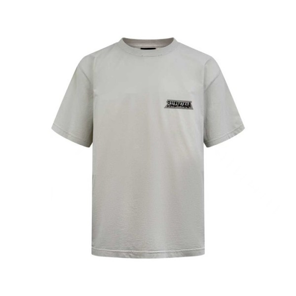 ❤발렌시아가 남성 라운드 반팔 티셔츠 - Balenciaga Mens Round Tshirt - bac13588x