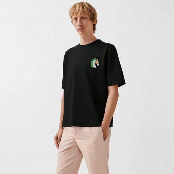 ❤에르메스 남성 라운드 반팔티 - Hermes Mens Round Tshirt - hec13616x