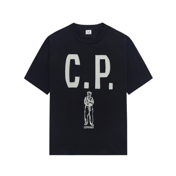 ❤CP컴퍼니 남성 라운드 반팔티 - CP Company Mens Round Tshirt - cpc13623x