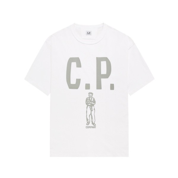 ❤CP컴퍼니 남성 라운드 반팔티 - CP Company Mens Round Tshirt - cpc13624x