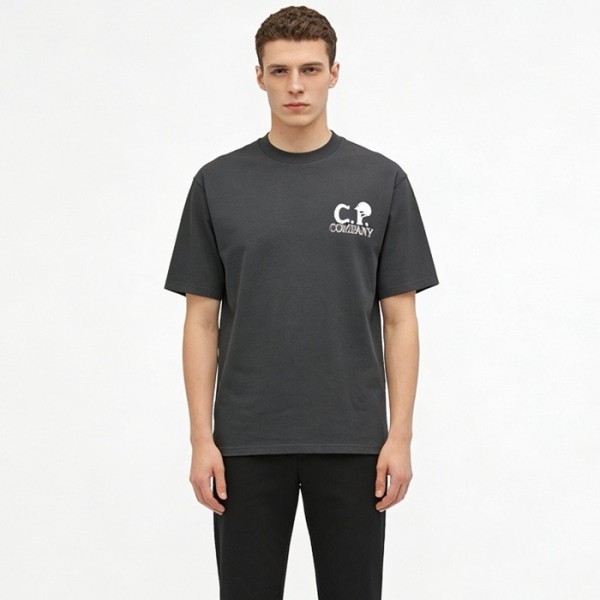 ❤CP컴퍼니 남성 라운드 반팔티 - CP Company Mens Round Tshirt - cpc13638x