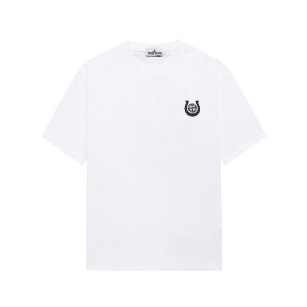 ❤스톤아일랜드 남성 라운드 반팔 티셔츠 - Stone Island Mens Round Tshirt - stc13648x