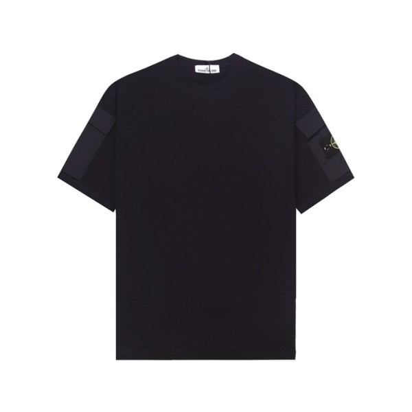 ❤스톤아일랜드 남성 라운드 반팔 티셔츠 - Stone Island Mens Round Tshirt - stc13653x