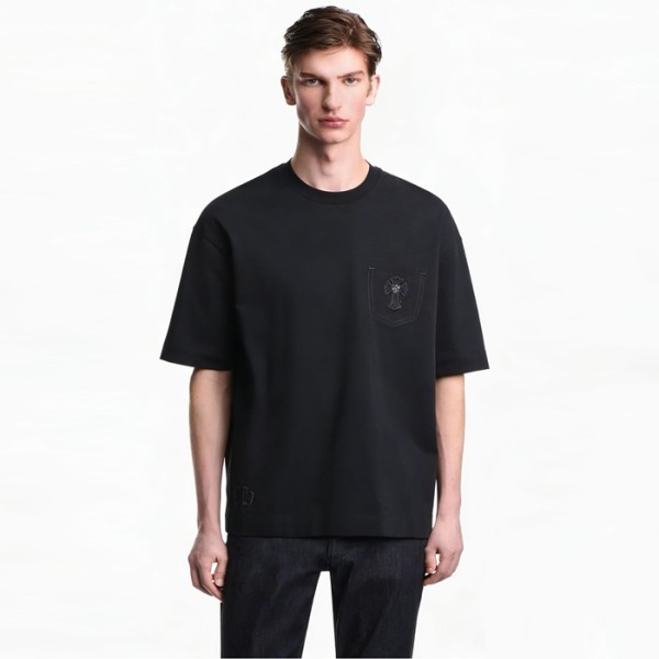 ❤크롬하츠 남성 라운드 반팔티 - Chrom Hearts Mens Round Tshirt - chc13672x